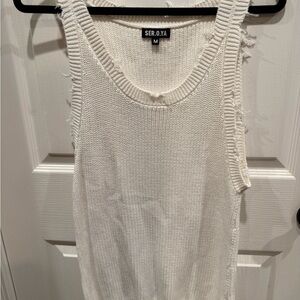SER.O.YA White Yannis Tank Top